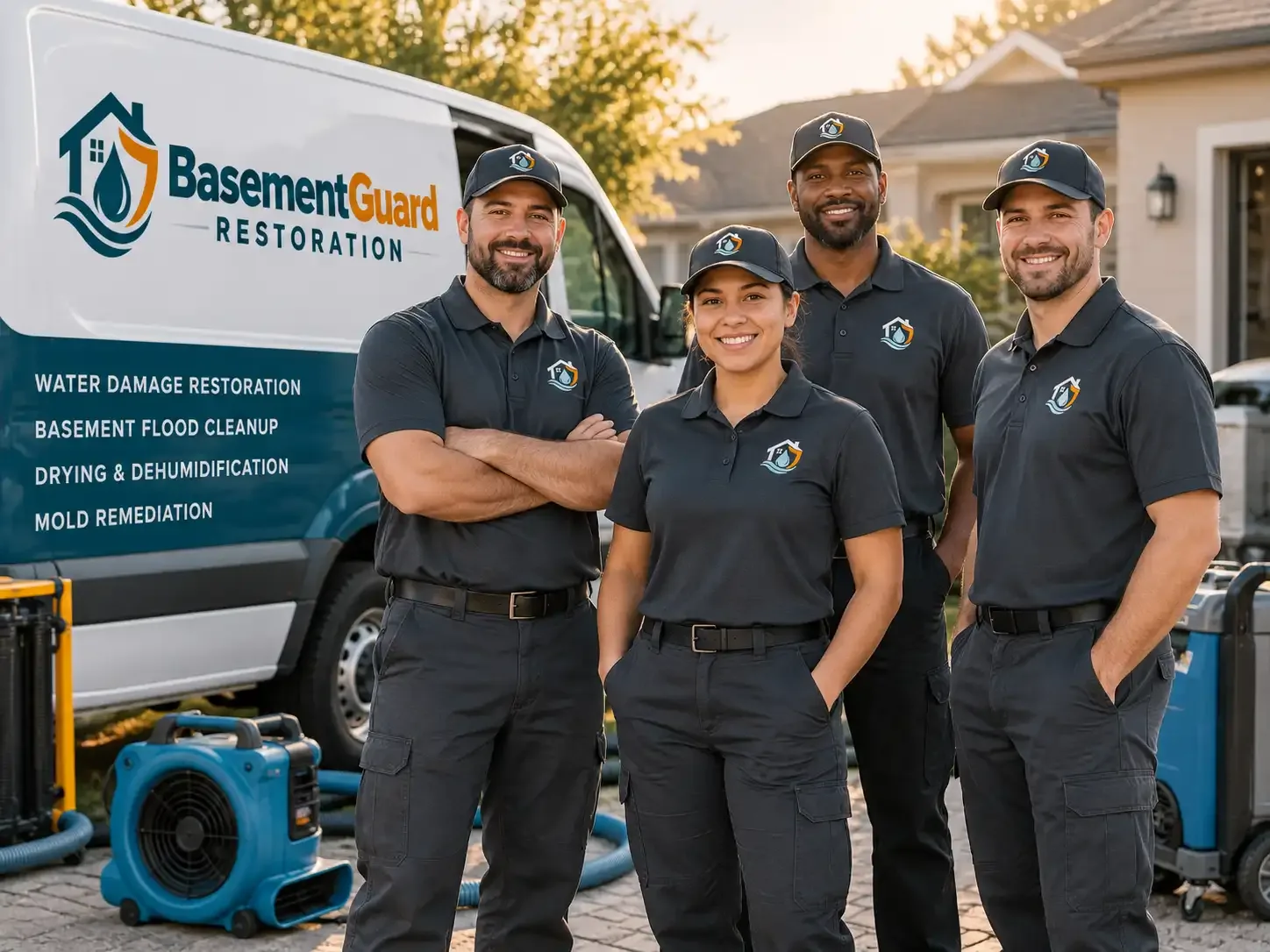 Basement Water Damage Restoration company in Lavelle, PA